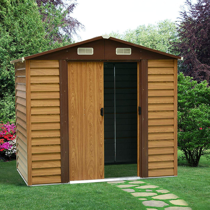 WFX Utility 236 cm x 152 cm Geräteschuppen aus Kunststoff Wayfair.de